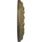 Ekena Millwork Olivia Ceiling Medallion (Fits Canopies up to 2 1/8"), 7 7/8"OD x 1 1/8"P, Mississippi Mud Crackle CM07OLMMC - alternate 3